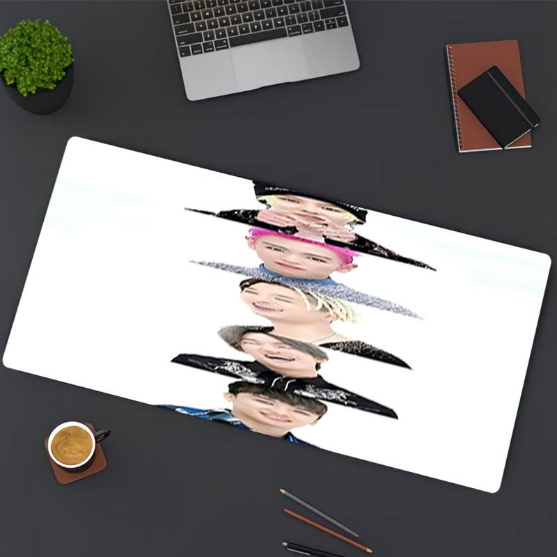 BIGBANG Print Mouse Pad, for Keyboard Pad Laptop PC Mat for Office Home Use, Desk Decor, Perfect Birthday Gift for Gamers
