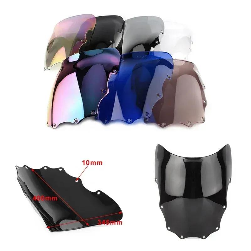 Kawasaki for ex500 Ninja 500R 1987-2009 motorcycle dual bubble windshield deflection protector