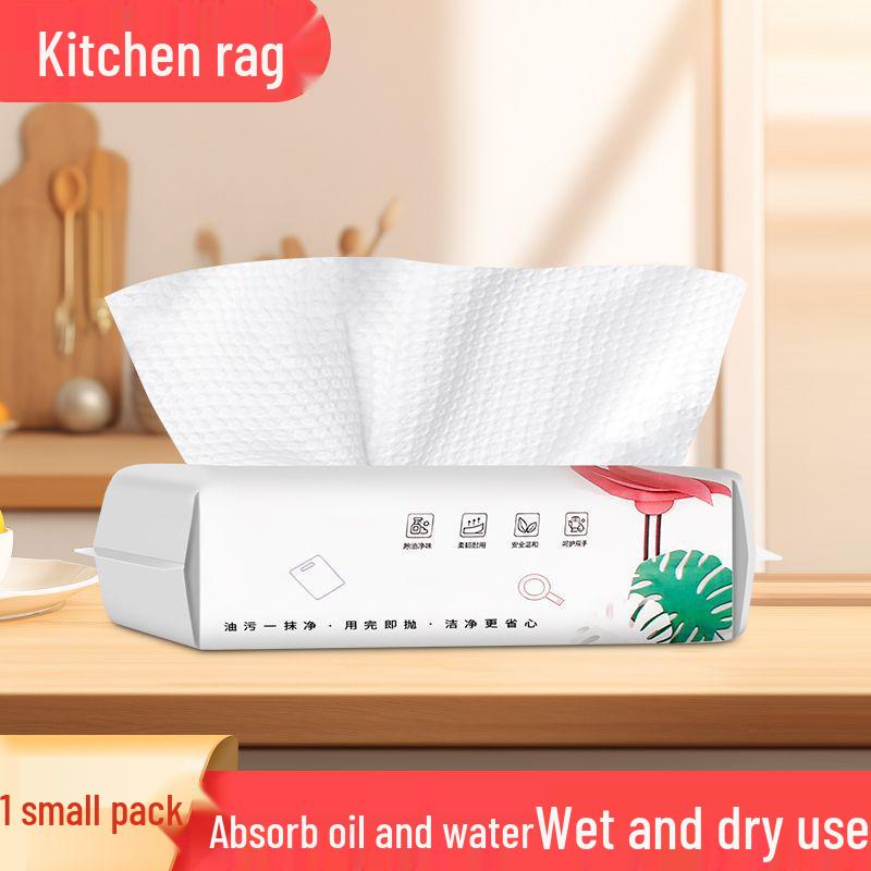 Thick Disposable Oil & Water Absorbent Dishwashing Cloths for Kitchens Dry & wet use, lint-free, 20cm x 20cm
