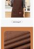 Women's High-End Waterproof & Oil-Resistant Canvas Apron with Logo for Coffee & Tea Shop