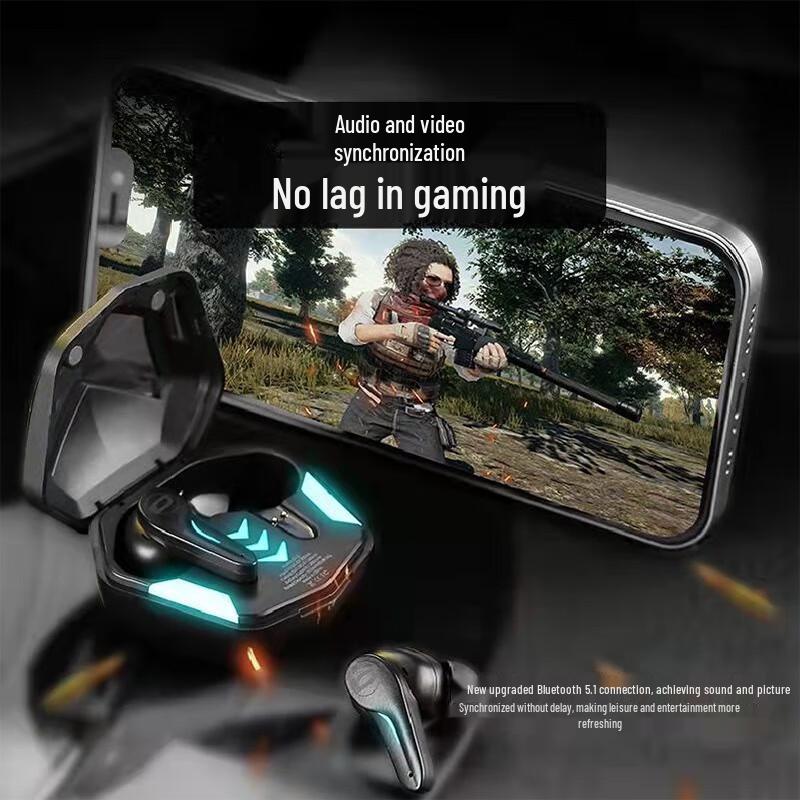 GT-1 Wireless Bluetooth Gaming Earbuds