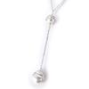Les Trésors De Lily [J9378] - Silver Necklace 'Sissi' Silver White - 6 and 9 Mm Pearls