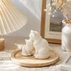 Collection 3D Printing Cat Statue Home Decoration Nordic Style Wolf Statue Funny Kawaii Desktop Ornaments Living Room