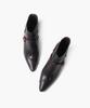 Heedimensional Solmobica Booties Black & Blood Red