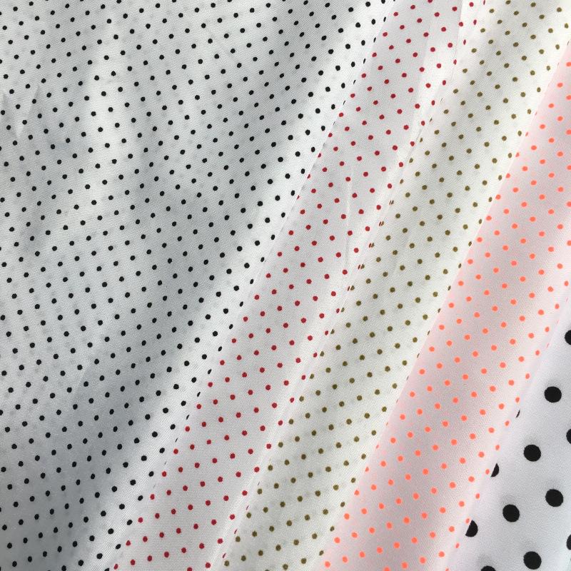 Pfirsichhaut-Pünktchen-Polyesterstoff für Taschen & Kleidung