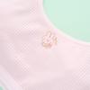 Reggiseno da allenamento in cotone a doppia faccia con spalline larghe per bambine delle scuole elementari