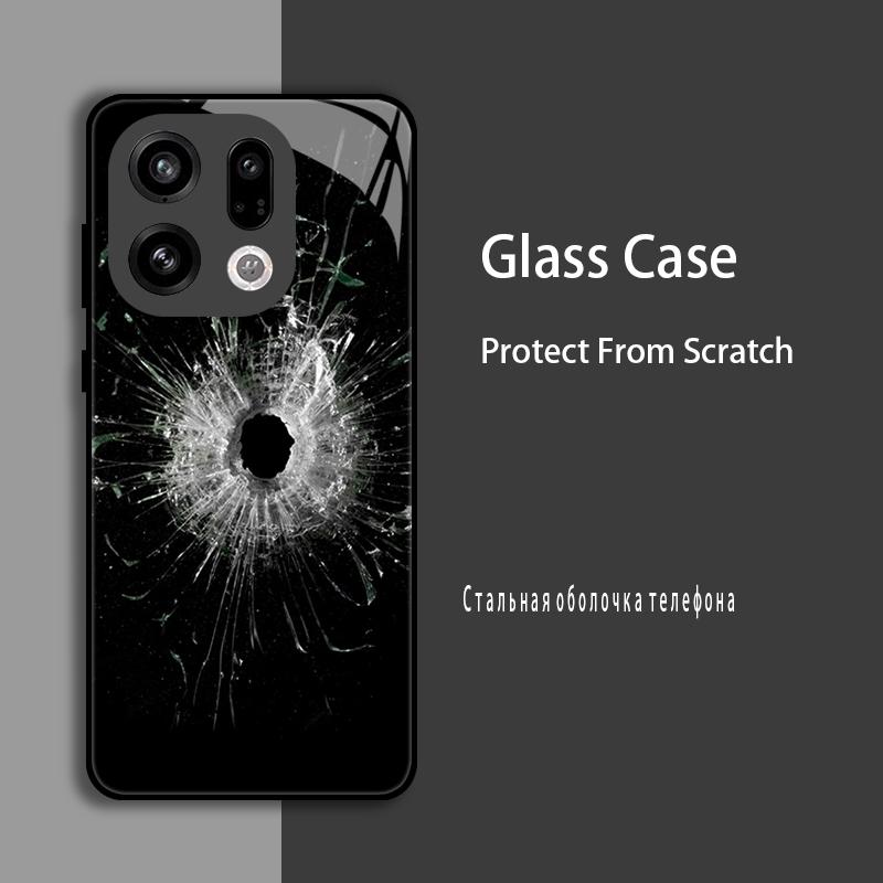 For OPPO Find X9 X 9 Pro Case Cover Tempered Glass Case Hard Shockproof Coque Bumper For OPPO Find X8S X8 Ultra Protect Case