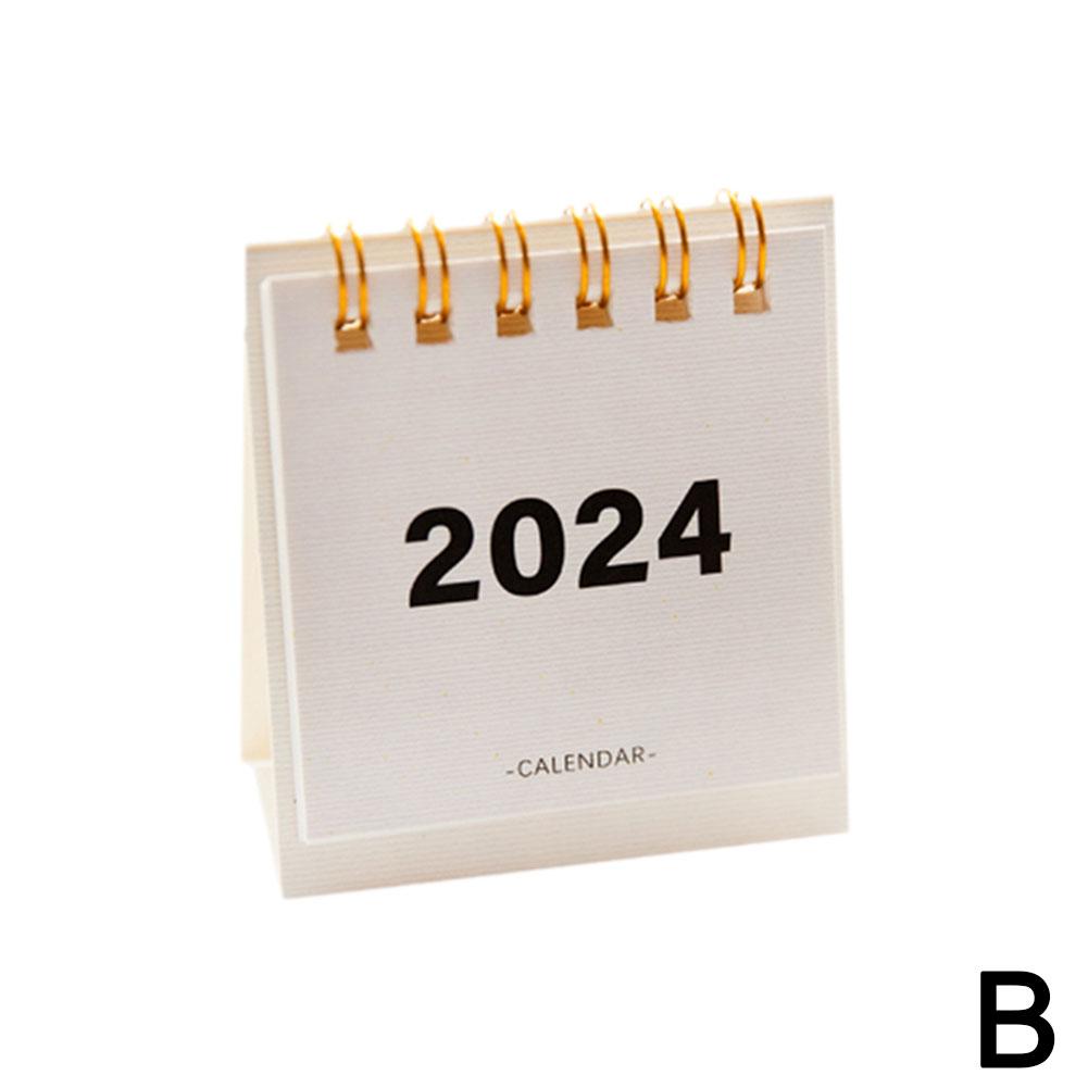 Mini calendario da tavolo creativo, programma di autodisciplina, calendario decorativo, nuovo per la casa e la scuola C3Q8