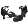 High Heel Adult Women's Latin Dance Shoes Soft Sole Tango & Salsa Ballroom Dancing Shoes Heeled 7cm Indoor