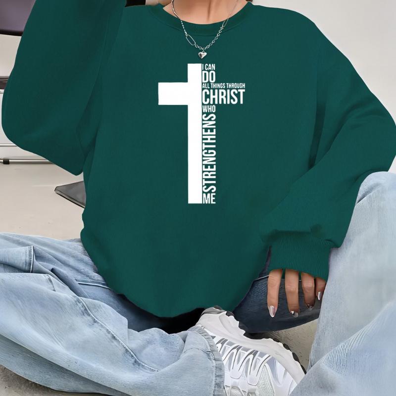 Women's Inspirational Cross Crew Sweatshirt