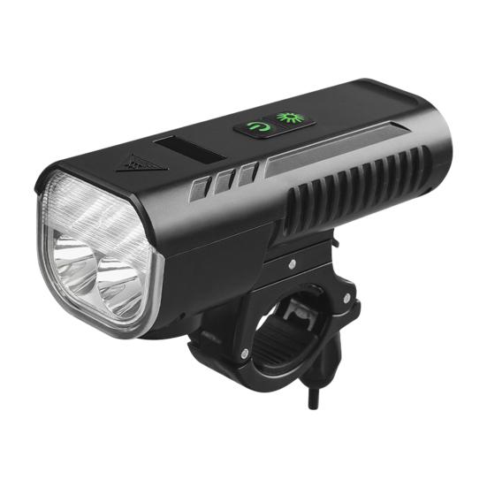 Bicycle Front Light Super Bright USB Rechargeable Quick Release Power Display High Decibel Horn Night Lighting Life Waterproof