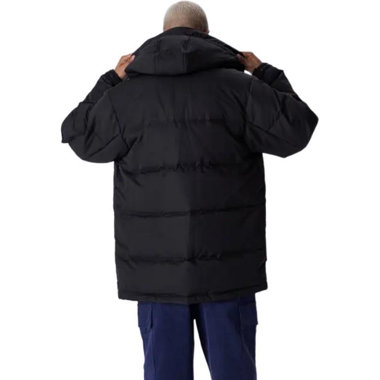 Converse Premium Mid Down Jacket Asia Sizing 'Black' Men's 10025249-A03