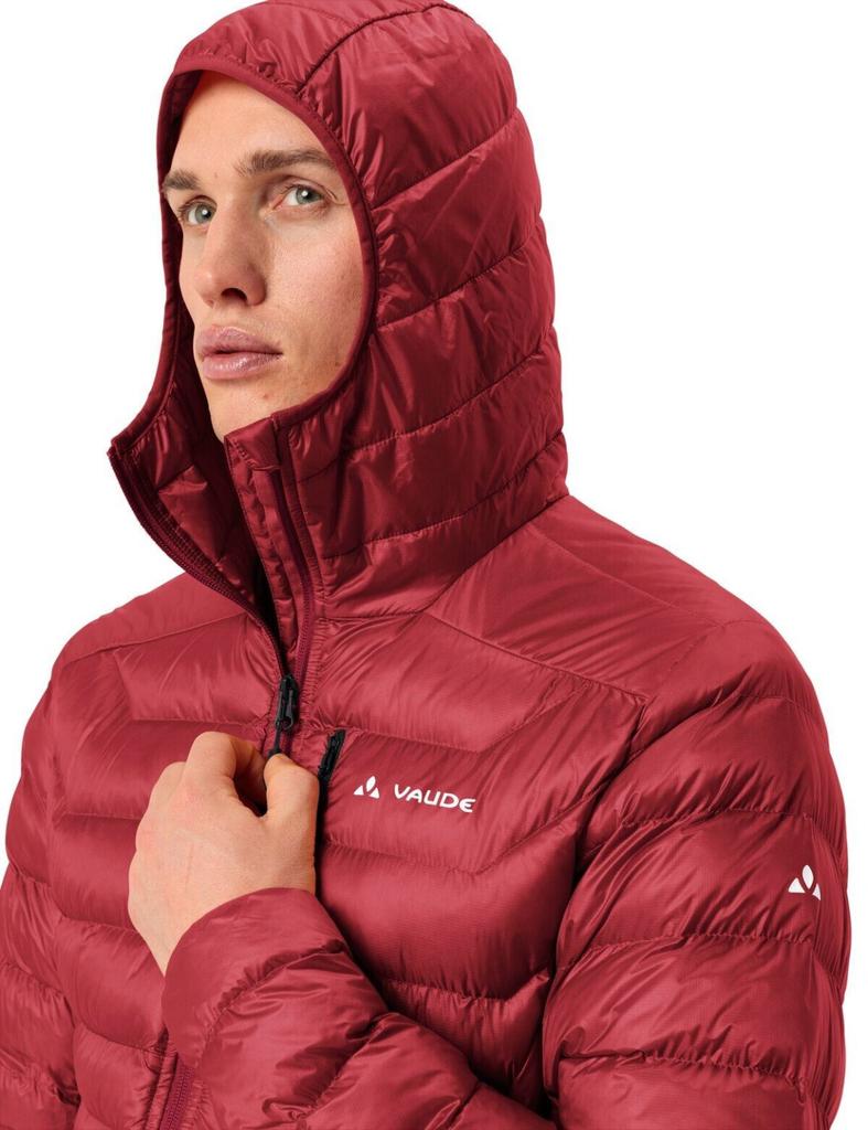 Куртка VAUDE Мужская утепленная куртка с капюшоном Batura кармин