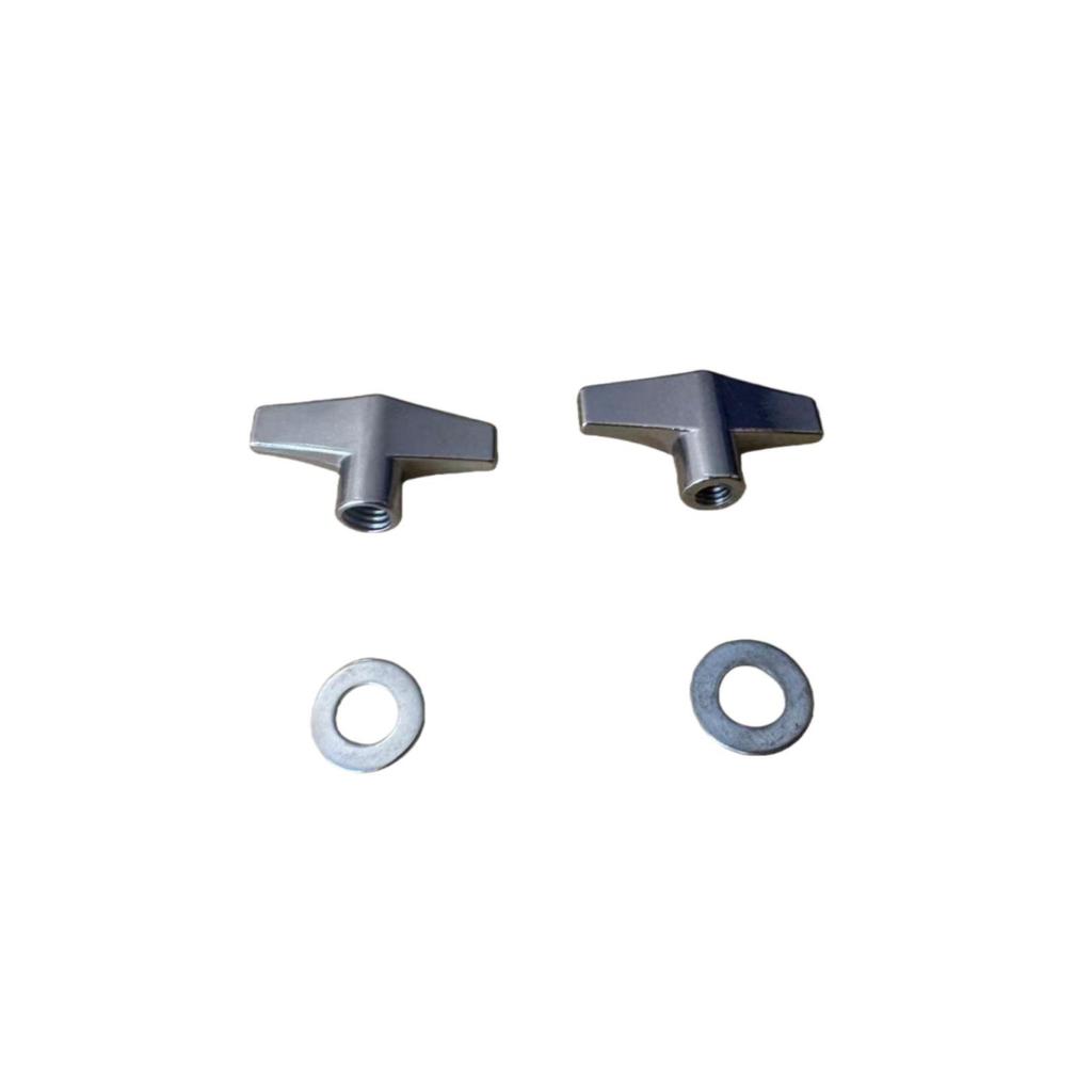 Solid M8 Wing Nut Knob for Cymbal Stand Adjustment - Butterfly Type Handle
