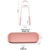 Pure Brass U-Shaped Tongue Scraper and Cleaner for Bad Breath and Thick Coating