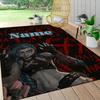 Custom Name Rainbow Fox Adventure Carpet Rug Customizable Soft Washable Anti-Slip Home Living Room Sofa Mats Personalized Rug. 0909161