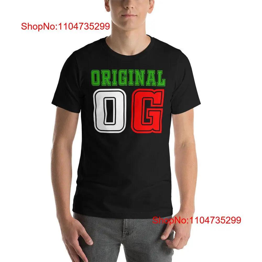 The Og Original Old Gangster Funny Gift T Shirt Vintage Stretched Fashion Casual Graphic Top For Everyday Wear Homme
