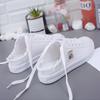 Fashion 2025 New Spring Summer Women Canvas Sneaker Low Top Denim Sneakers Ladies Lace-Up Flat Canvas Board Shoes Women Zapatos De Mujer