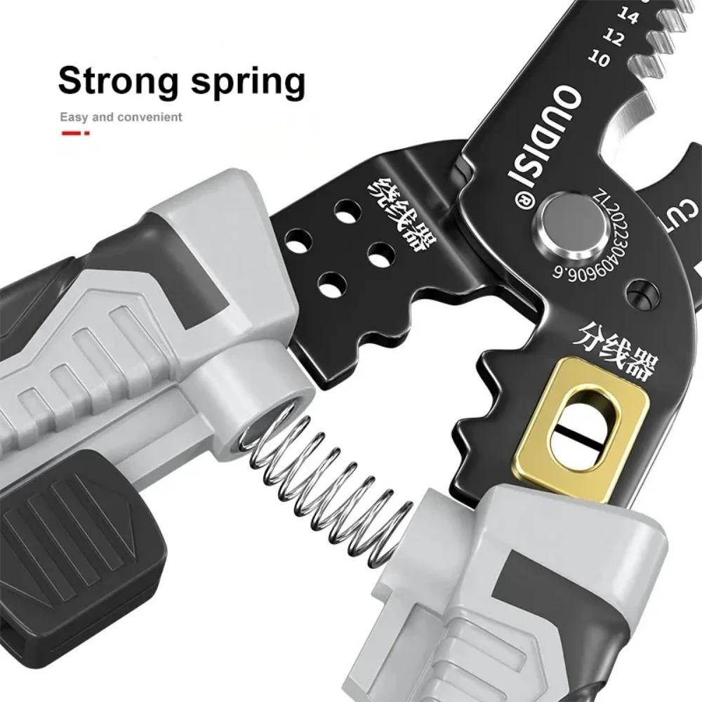 25 In 1 Multi-functional Wire Stripping Pliers Electrician Pliers Long Nose Pliers Wire Stripper Cable Cutter Terminal Crimping