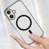 For iPhone 16 Case Compatible with MagSafe Skin-Touch PC+TPU Matte Phone Cover