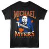 Halloween - Michael Myers - Front Print  Short Sleeve Solid Children's T-shirt - Black
