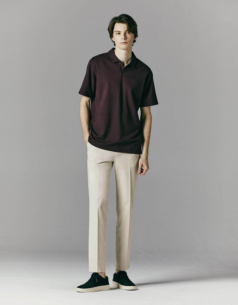 GIORDANO Lw Ultra Stretch Tapered Hidden Elastic Waist Chino Pants 113526 [7Color] (A Type)
