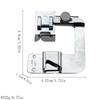 Multifunctional Electric Sewing Machine with Zipper, Binding, and Overlock Presser Foot Attachments