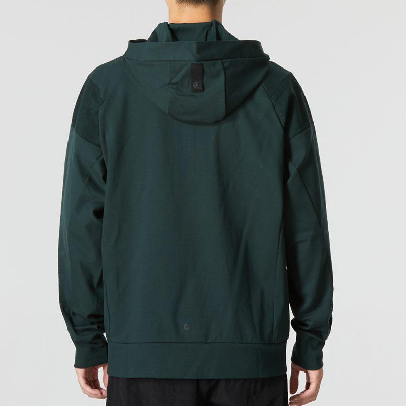 adidas Jackets Men's Green Hooded Moderate Other HM2957