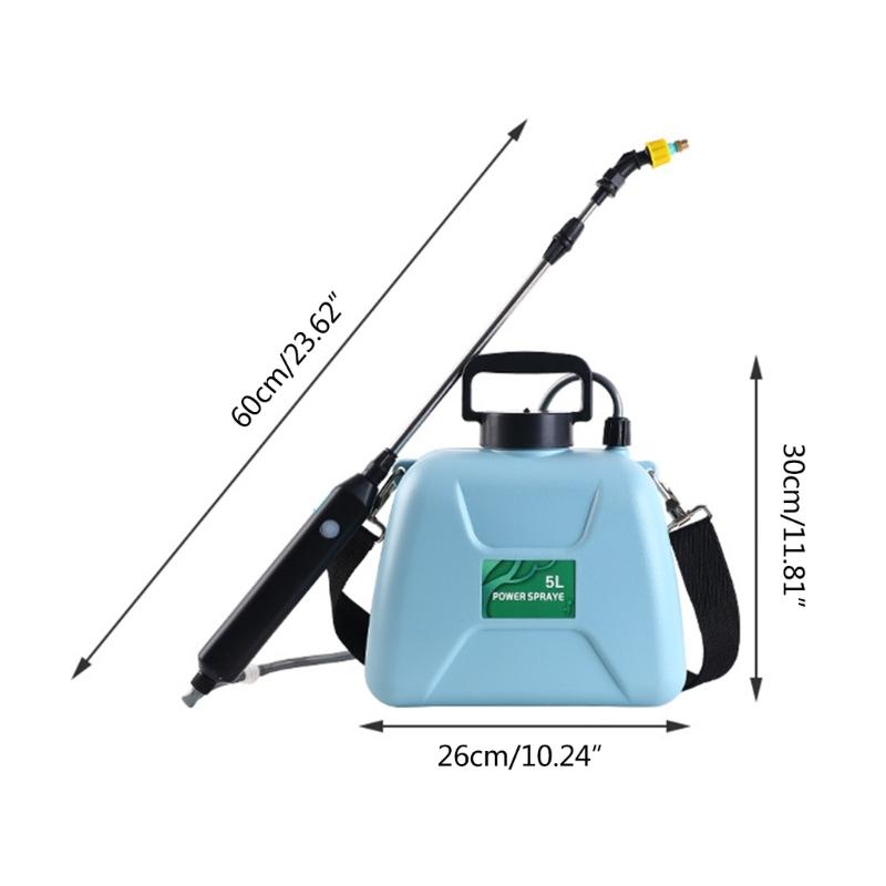 1.3Gal Power Sprayer with Telescopic Wand Hand Spraying Misters for Gardening