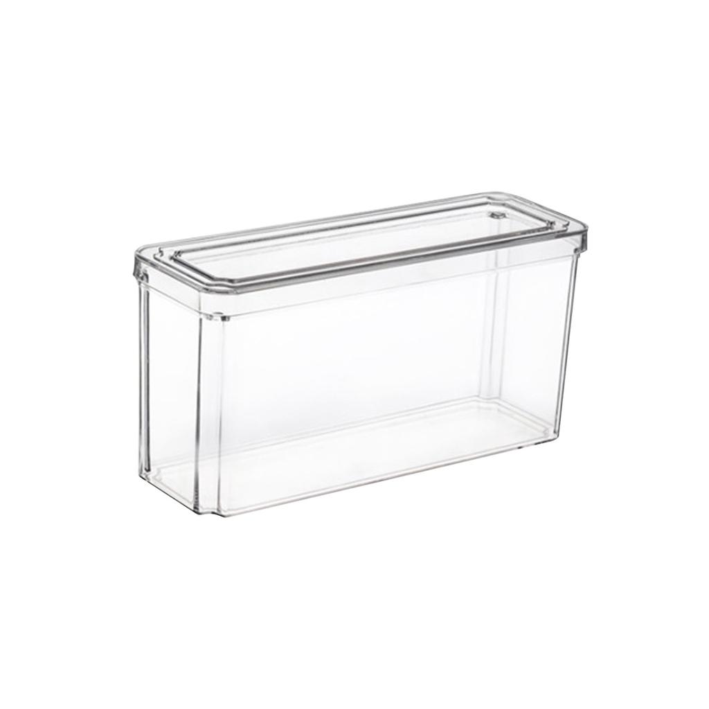 Refrigerator Storage Box With Lid Transparent Fresh-keeping Box Food Grade Refrigerator Special Kitchen Vegetable And Fruit Sorting Box