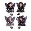 4Pcs Fairy Patchwork DIY Collection Handmade Make Winged Fairies Cloth Figurine Craft Decor & Handmade Present for Beginner