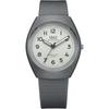 Citizen Q&Q Solar Analog Watch 10 Bar Water Resistant Lightweight Steel Gray