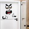 Creative Thumbs-up Emoji Restaurant Cabinet Home Decoration Wall Stickers