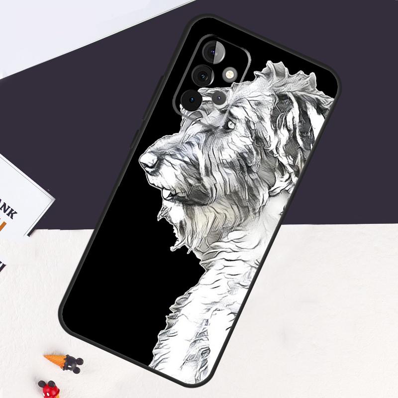 Irish Wolfhound Dog Case For Samsung Galaxy A05 A06 A26 A16 A56 A36 A22 A32 A52 A54 A34 A14 A55 A15 A53 A33 A35