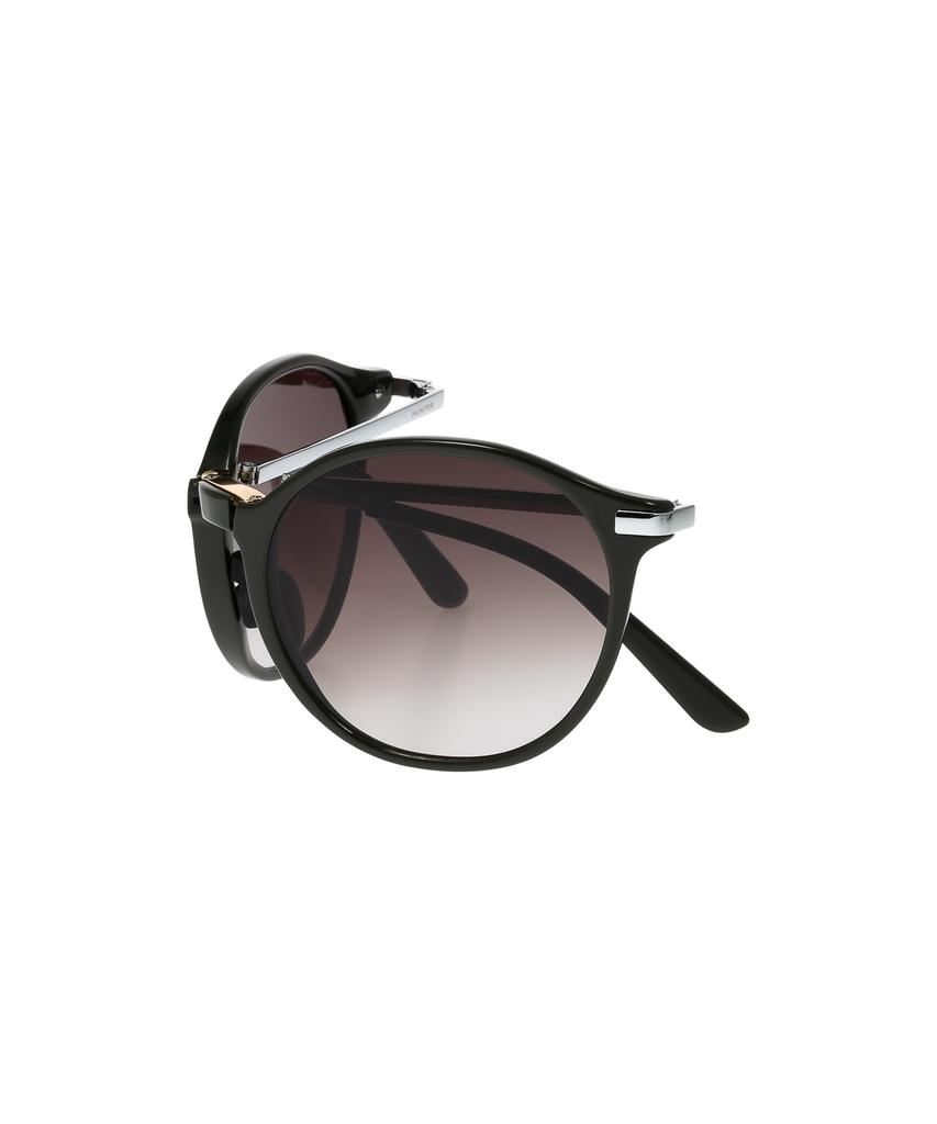 Heonteoaiweeo [Unisex] Round Folding Sunglasses - Green Htc34