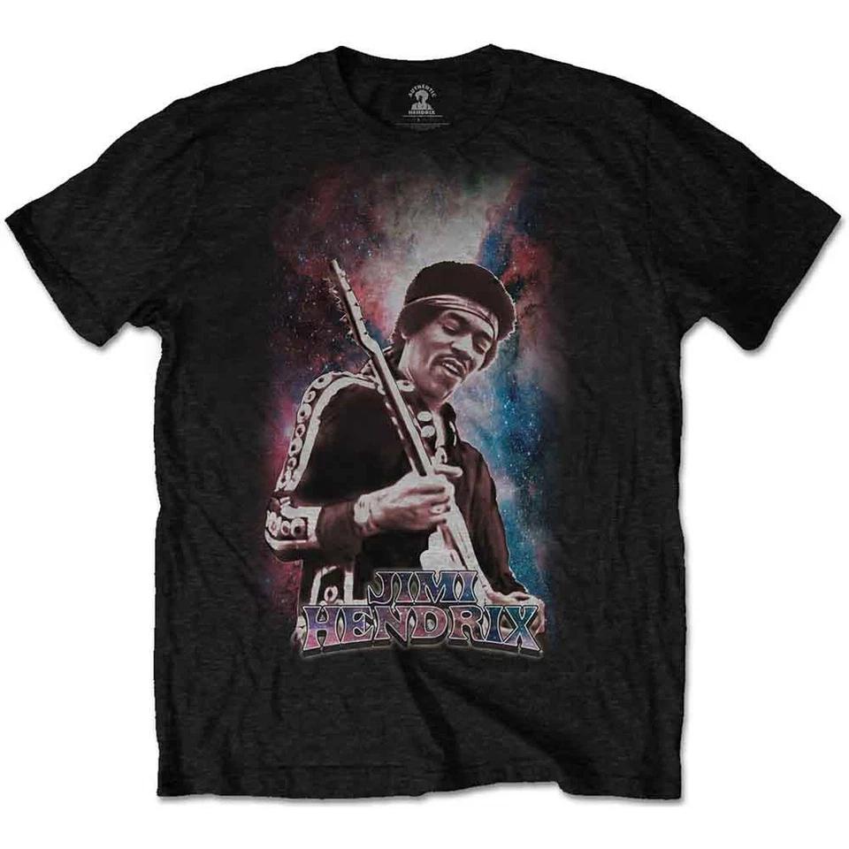 

Jimi Hendrix Unisex T-Shirt Galaxy Black 4XL