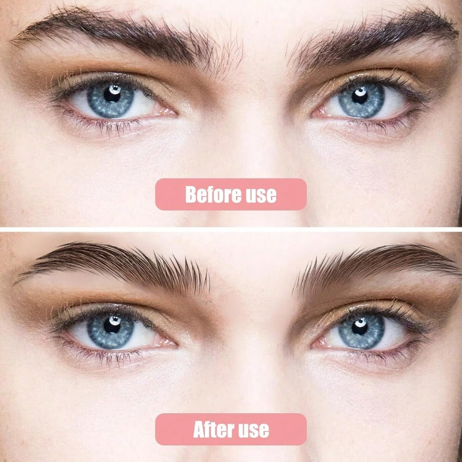 INHAK Eyebrow Trimmer & Scissors Set With Comb – Precise, Easy Grooming For Perfect Eyebrows