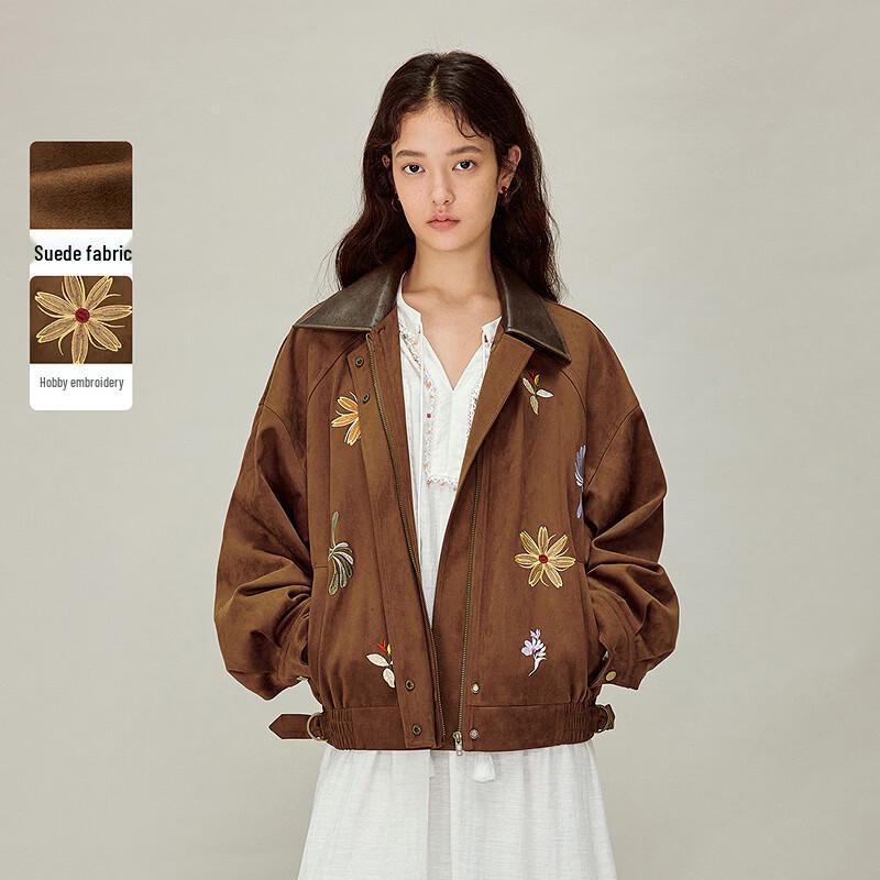 Женская винтажная вышитая куртка INMAN S