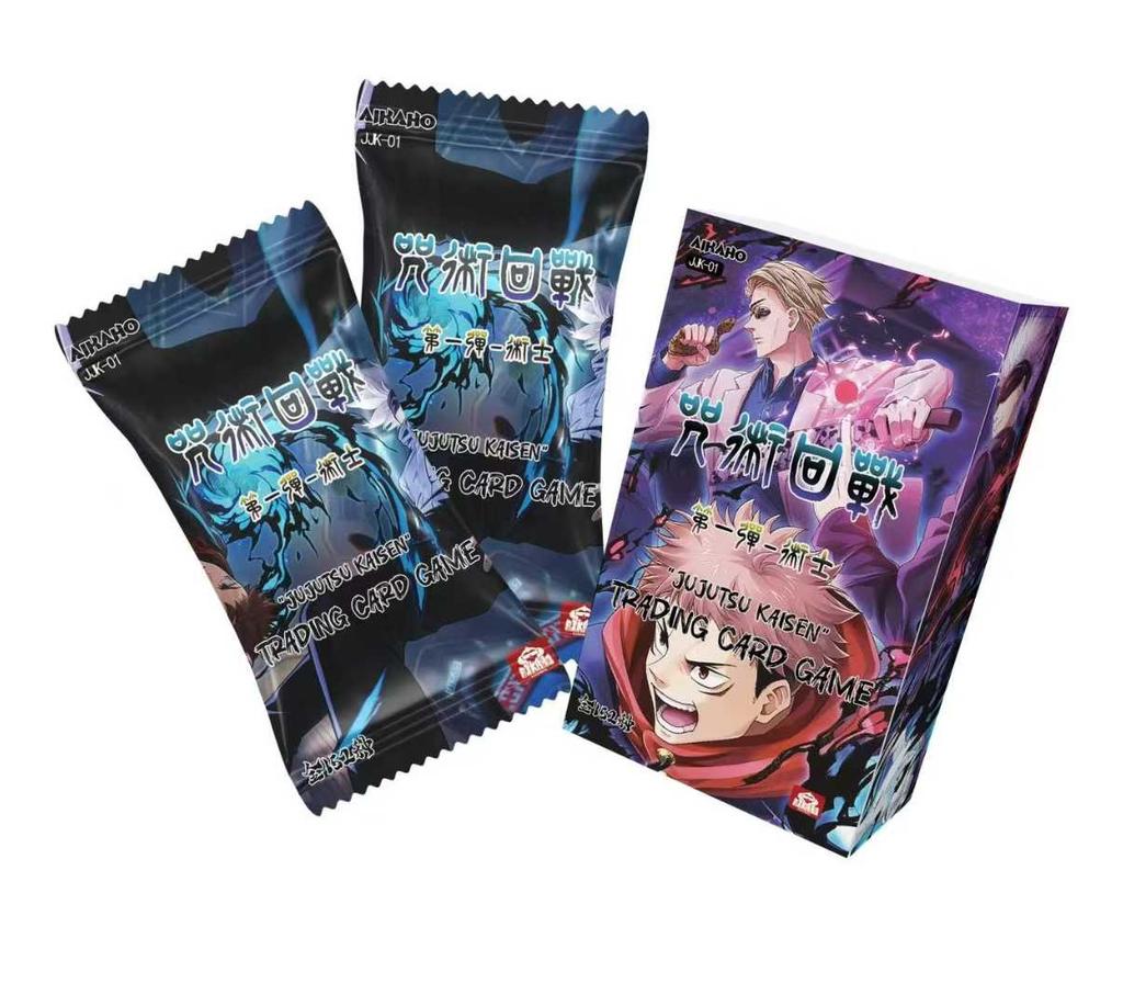 Jujutsu Kaisen Card Infinite Fierce Fighting Edition Gojo Satoru Fushiguro Megumi Flash Gold Collection Card Toy Gift