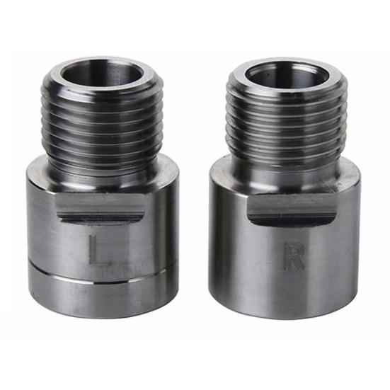 1 Pair Steel Titanium Bike Pedal Extenders Spacers for MTB Mountain Road