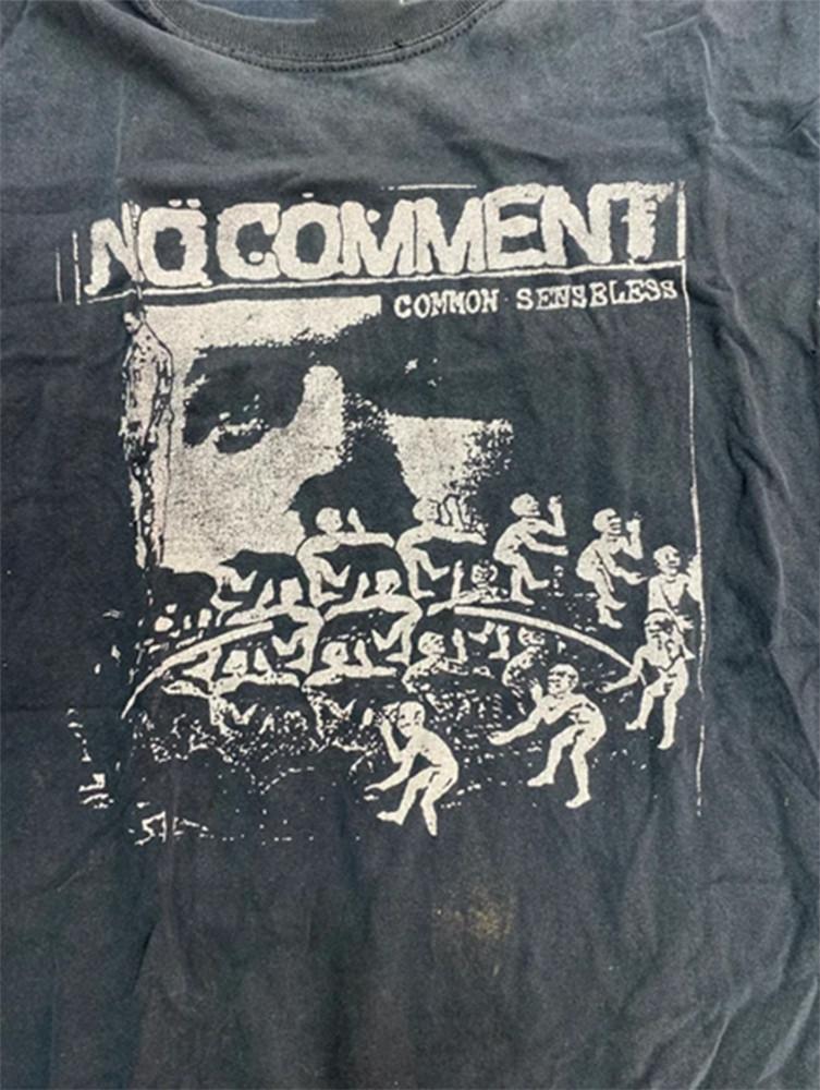 

NO COMMENT T shirt Black Men Size S-5XL Tee Cotton KN511 Unisex T-Shirt XXL