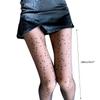 Women Sexy Tight Star Print Seamless-Pantyhose Stockings No-snagging Hose Sexy Lingerie-Patterned Tight Black White