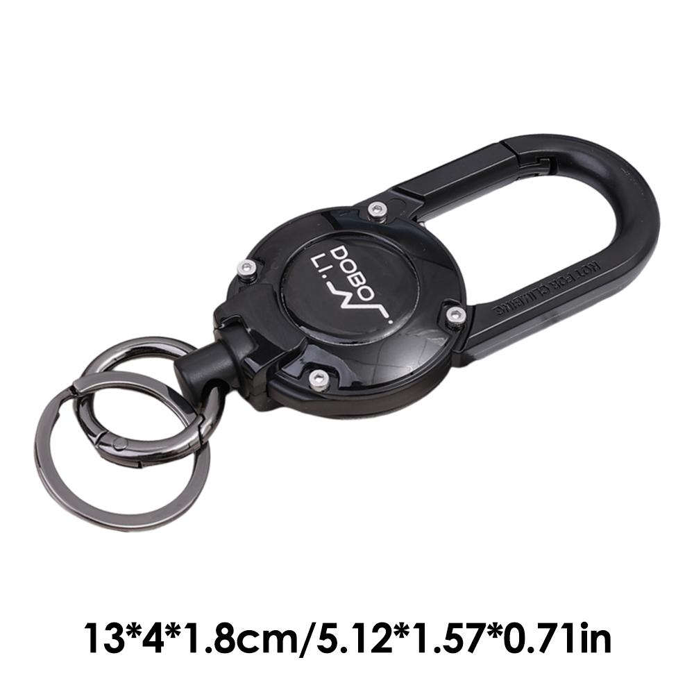 Carabiner Keychain Holder for For Apple Airtag Bluetooth Tracker Protective for Keys Bag Dog Collar Luggage Anti-Lost Clip Case