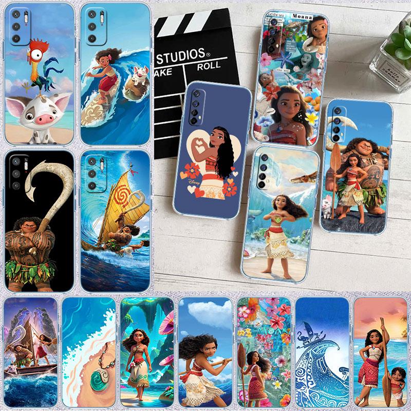 Moana Transparent Phone Case for Motorola Moto G10 G20 G30 G31 G32 G34 G35 G41 G42 G50 G51 G52 G55 G60 G60S
