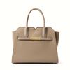 Soft Genuine Cowhide Handbag For Women Large Capacity Multi Pocket Shoulder Bag Light Luxury Portable Office Travel Pursed