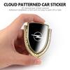 Car Sticker Metal Decal Window Body 3D Car Styling Decoration For Opel Corsa Mokka Astra Cascada Adam Insignia Meriva Vectra
