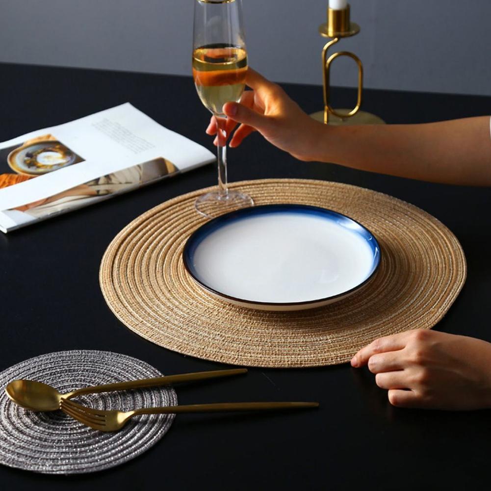 Set Of 6 Cm Table Mats Woven Placemat Woven Placemat