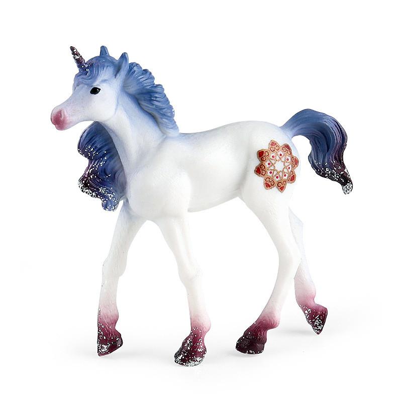 Unicorn Model Miniature Toy For Kids Creative Play And Educational Therapy
