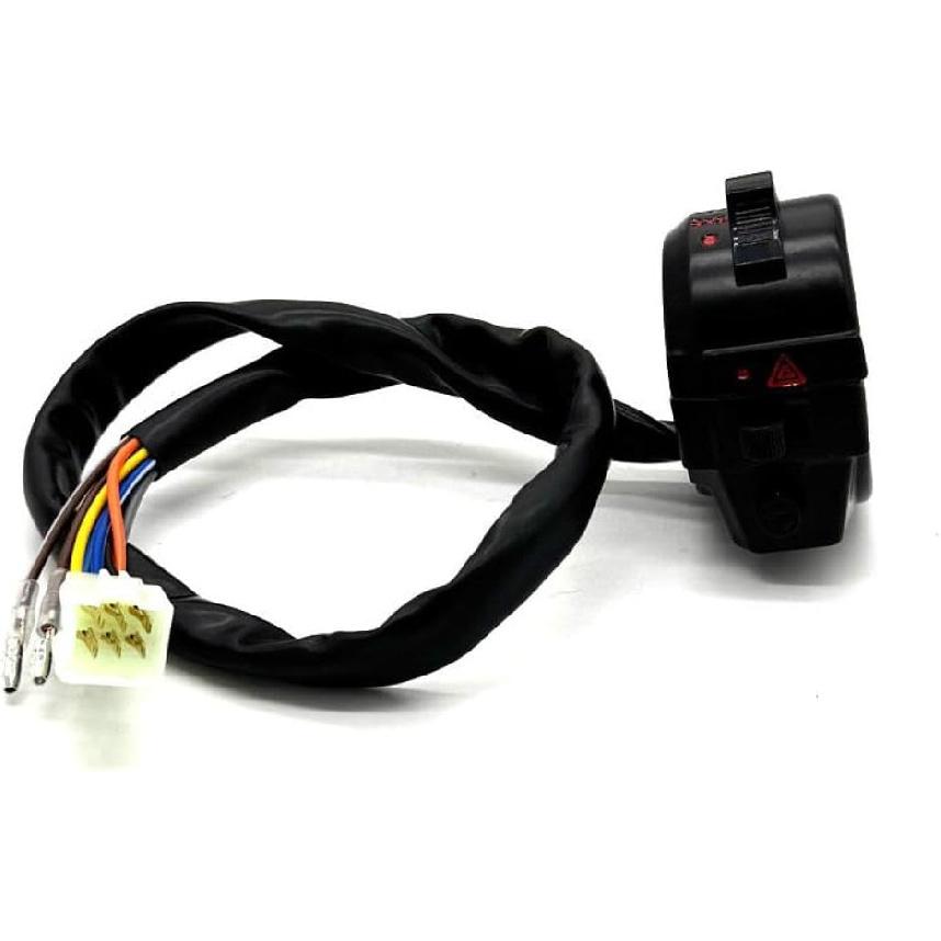 

22mm Motorcycle Handlebar Switch Controls Electric Start Horn Turn Headlight Compatible with XL XR 250 400 600 Models(1pcs Right) 1pcs right