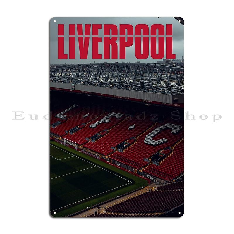 

Anfield Stadium I Metal Sign Plaques personalized Home Wall pub Football Tin sign Posters 20x30cm
